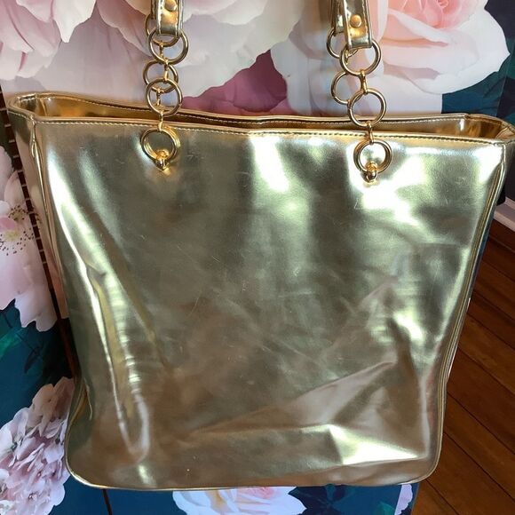 Bloomingdale’s Shopper Tote 💛💛🍸 - Picture 3 of 6